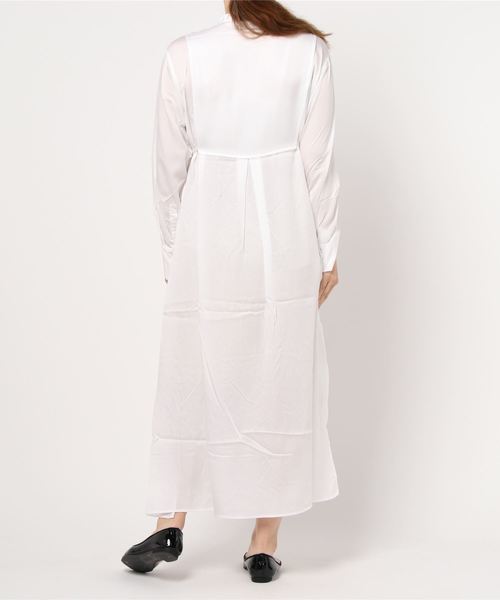 LOWRYS FARM（ローリーズファーム）の「ドレスシャツワンピ　892538（ワンピース・レディース・ブラック/ベージュ/オフホワイト・FREE）」の16枚目の写真
