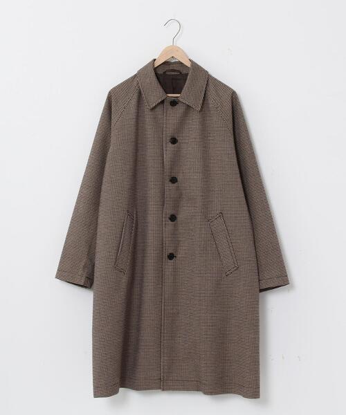 coen（コーエン）の「ラミネートワイドステンカラーコート#（ステンカラーコート・メンズ・ベージュ/オリーブ・LARGE/MEDIUM/SMALL）」の19枚目の写真