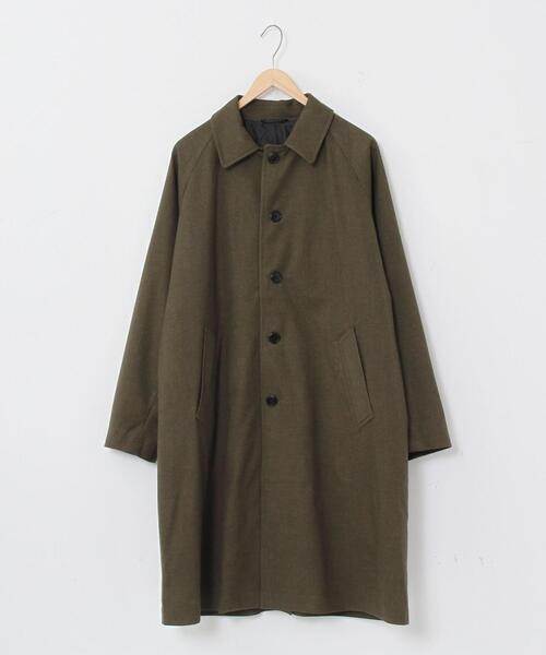 coen（コーエン）の「ラミネートワイドステンカラーコート#（ステンカラーコート・メンズ・ベージュ/オリーブ・LARGE/MEDIUM/SMALL）」の21枚目の写真
