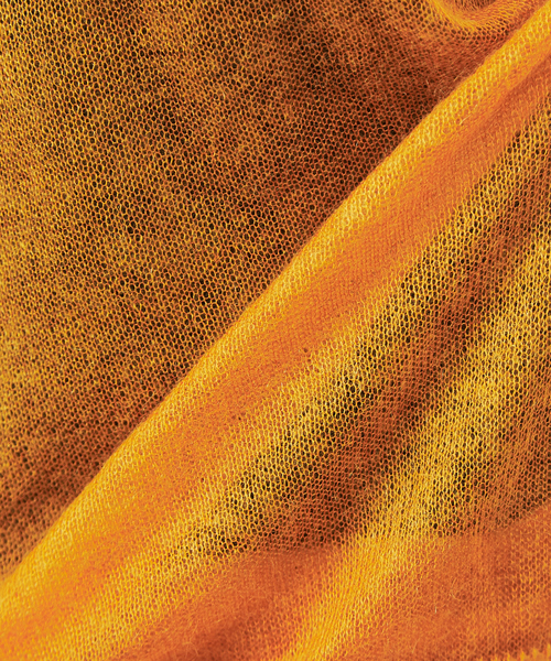 DESIGNWORKS（デザインワークス）の「モヘアシースループルオーバーニット（ニット/セーター・レディース・サックスブルー/オレンジ系その他・38）」の8枚目の写真