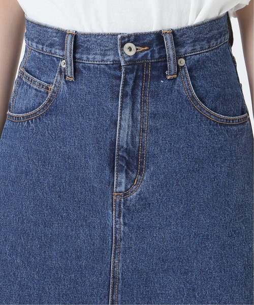【SLOBE IENA】LE DENIM リーンカットオフスカート SLOBE IENA（スローブイエナ）の「LE DENIM フレアーカットオフ