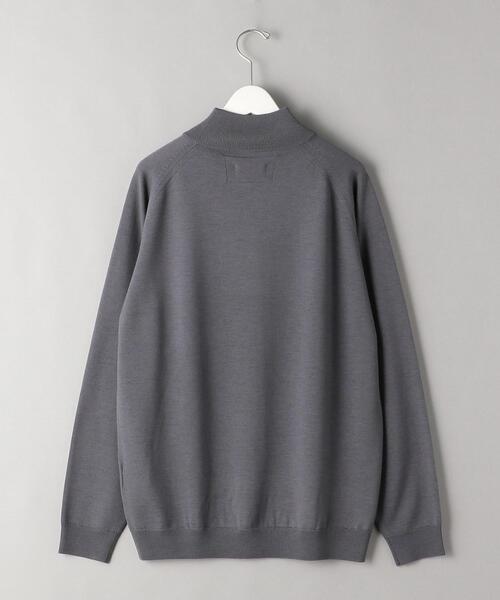 BEAUTY&YOUTH UNITED ARROWS（ビューティーアンドユースユナイテッドアローズ）の「BY SUPER140 ウォッシャブルウール タートル ニット（ニット/セーター・メンズ・ホワイト/ブラック/グレー・X-LARGE/LARGE/MEDIUM/SMALL）」の19枚目の写真