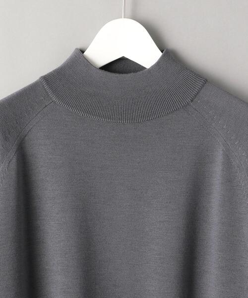 BEAUTY&YOUTH UNITED ARROWS（ビューティーアンドユースユナイテッドアローズ）の「BY SUPER140 ウォッシャブルウール タートル ニット（ニット/セーター・メンズ・ホワイト/ブラック/グレー・X-LARGE/LARGE/MEDIUM/SMALL）」の18枚目の写真