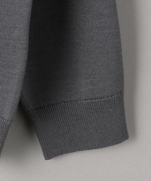 BEAUTY&YOUTH UNITED ARROWS（ビューティーアンドユースユナイテッドアローズ）の「BY SUPER140 ウォッシャブルウール タートル ニット（ニット/セーター・メンズ・ホワイト/ブラック/グレー・X-LARGE/LARGE/MEDIUM/SMALL）」の17枚目の写真