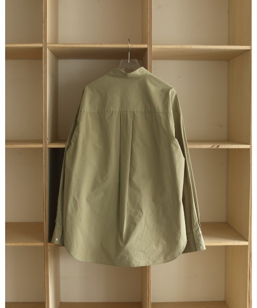 TODAYFUL（トゥデイフル）の「タフタポケットシャツ（シャツ/ブラウス・レディース・アイボリー/ライトグリーン・FREE）」の20枚目の写真