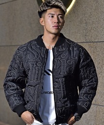 JOKER | 【2020春秋新作】英字ステッチMA-1 ジャケット ブルゾン ボンバージャケット(MA-1)