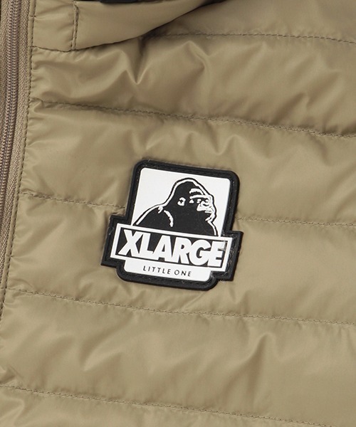 XLARGE KIDS OGゴリラプリントライトダウン入りジャケット XLARGE KIDS（エクストララージキッズ）の「OGゴリラプリント