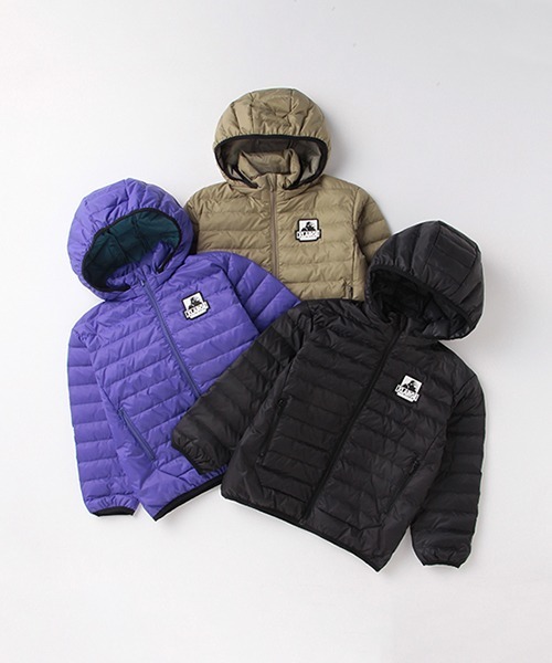 XLARGE KIDS OGゴリラプリントライトダウン入りジャケット XLARGE KIDS（エクストララージキッズ）の「OGゴリラプリント