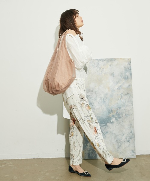 LA BELLE ETUDE（ラベルエチュード）の「チュールギャザートート（トートバッグ・レディース・ブラック/ゴールド/ブラウン系その他・FREE）」の9枚目の写真