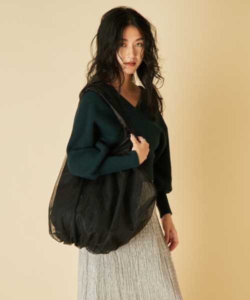 セール】チュールギャザートート（トートバッグ）｜LA BELLE ETUDE