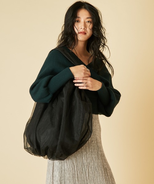 セール】チュールギャザートート（トートバッグ）｜LA BELLE ETUDE