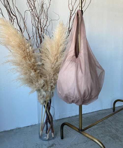 LA BELLE ETUDE（ラベルエチュード）の「チュールギャザートート（トートバッグ・レディース・ブラック/ゴールド/ブラウン系その他・FREE）」の21枚目の写真