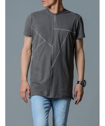 【REGIEVO】デジタル切り替えTシャツ ビッグシルエット