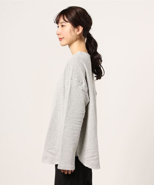 Auntie Rosa Holiday（アンティローザホリデー）の「メキシカンミックススウェットトップス（Tシャツ/カットソー・レディース・ナチュラル/カーキ/グレー/ブラック・FREE）」の6枚目の写真