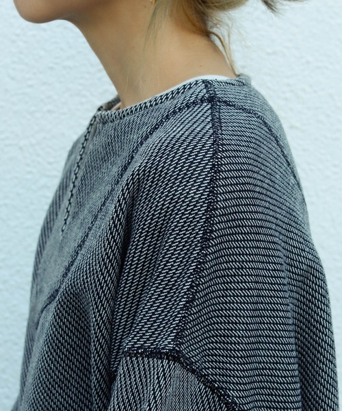 Auntie Rosa Holiday（アンティローザホリデー）の「メキシカンミックススウェットトップス（Tシャツ/カットソー・レディース・ナチュラル/カーキ/グレー/ブラック・FREE）」の15枚目の写真