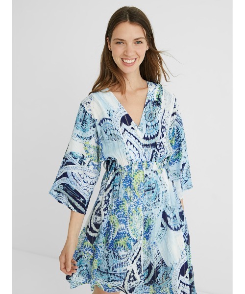 セール Nantes 21swvwaf をセール価格で購入できます Desigual ワンピース半袖 Desigual デシグアル のワンピース ワンピース半袖 Nantes ワンピース ワンピース Desigual デシグアル のファッション 超特価