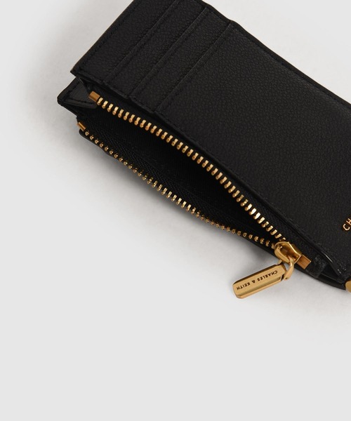 Charles&Keith ジップ&スナップボタン カードホルダー CHARLES & KEITH（チャールズ & キース）の「ジップ&スナップ