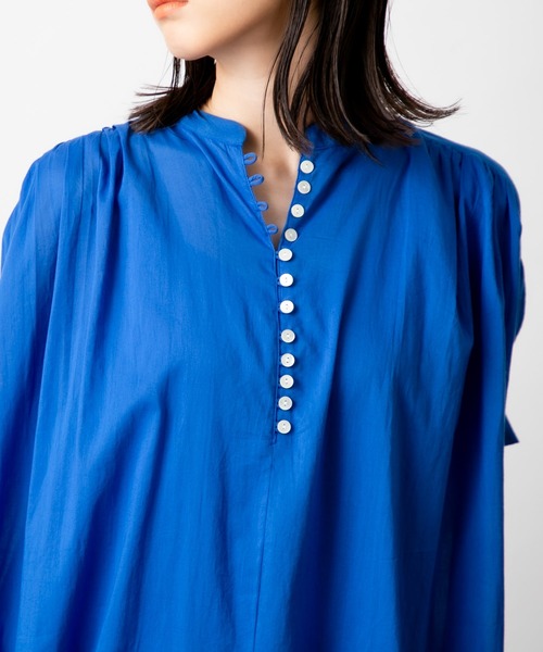 セール】コットンボイルロングワンピース / リゾートマキシワンピース