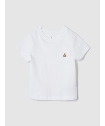 オーガニック ミックスマッチ ポケットTシャツ (幼児)