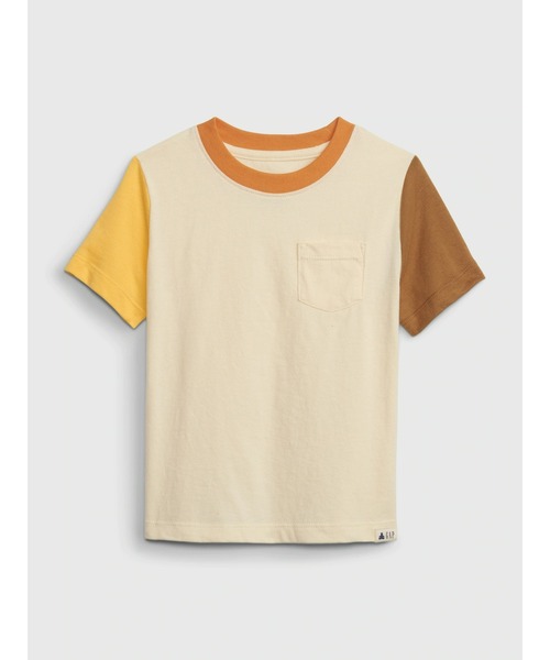 GAP（ギャップ）の「オーガニック ミックスマッチ ポケットTシャツ (幼児)（Tシャツ/カットソー・キッズ・ブルー/ピンク/ライトグレー/ブルー系その他/その他/グレー/ブルー系その他2/ホワイト・12-18M/18-24M/3 YRS/2 YRS/4 YRS/5 YRS/12-18 M）」の8枚目の写真