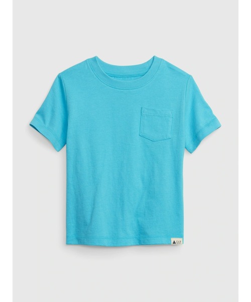 GAP（ギャップ）の「オーガニック ミックスマッチ ポケットTシャツ (幼児)（Tシャツ/カットソー・キッズ・ブルー/ピンク/ライトグレー/ブルー系その他/その他/グレー/ブルー系その他2/ホワイト・12-18M/18-24M/3 YRS/2 YRS/4 YRS/5 YRS/12-18 M）」の6枚目の写真