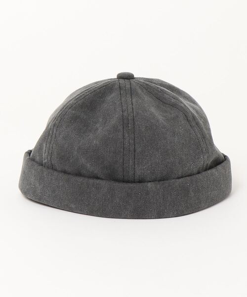 GRIN BUDDY(グリンバディ)の「【GRIN BUDDY/グリンバディ】キッズ ピグメントロールキャップ/Kids Pig Roll Cap(キャップ・キッズ・ブラック/グレー・54)」の1枚目の写真