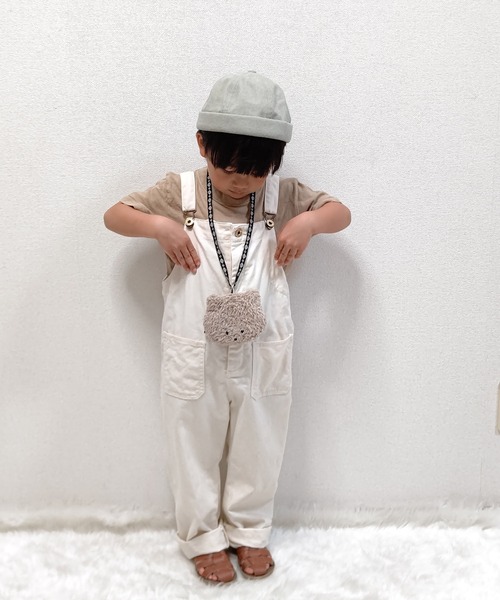 GRIN BUDDY(グリンバディ)の「【GRIN BUDDY/グリンバディ】キッズ ピグメントロールキャップ/Kids Pig Roll Cap(キャップ・キッズ・ブラック/グレー・54)」の7枚目の写真