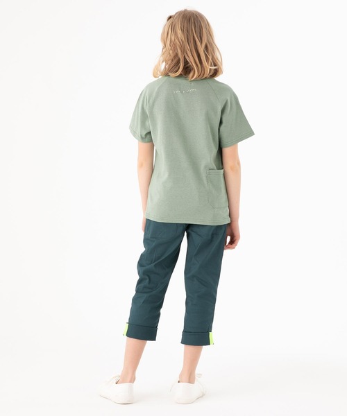 KRIFF MAYER Kid's Collection（クリフメイヤーキッズコレクション）の「ウェットプロテクト半袖T(ティピー)（Tシャツ/カットソー・キッズ・ベージュ/オフホワイト/セージグリーン/チャコール・120/130/140/150/160/170）」の6枚目の写真