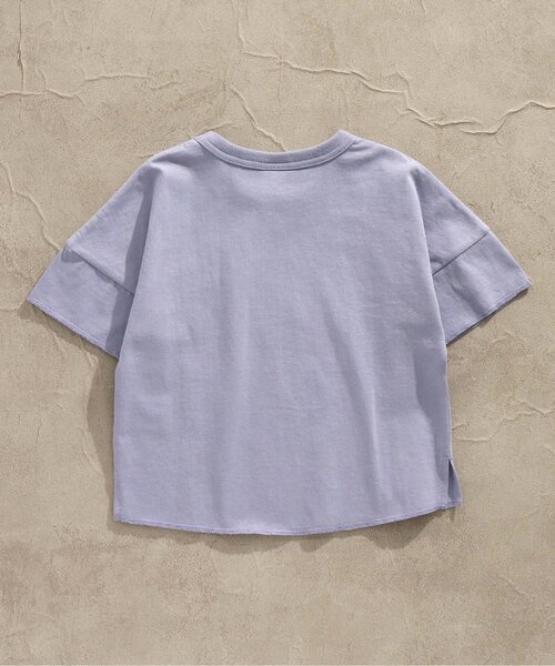 Champion（チャンピオン）の「champion(チャンピオン)半袖Tシャツ（Tシャツ/カットソー・キッズ・ミント/オレンジ/アイボリー/ラベンダー・140/100/120/110/130/150）」の22枚目の写真