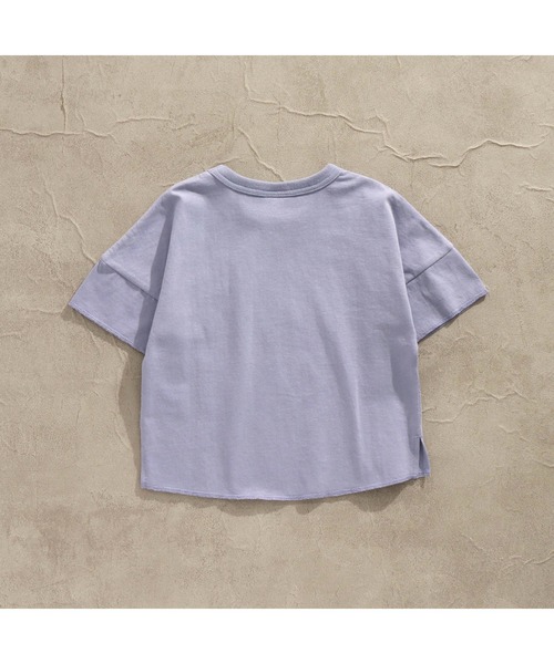 Champion（チャンピオン）の「champion(チャンピオン)半袖Tシャツ（Tシャツ/カットソー・キッズ・ミント/オレンジ/アイボリー/ラベンダー・140/100/120/110/130/150）」の8枚目の写真