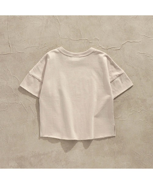 Champion（チャンピオン）の「champion(チャンピオン)半袖Tシャツ（Tシャツ/カットソー・キッズ・ミント/オレンジ/アイボリー/ラベンダー・140/100/120/110/130/150）」の6枚目の写真