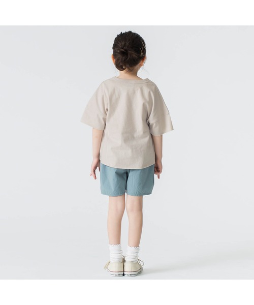 Champion（チャンピオン）の「champion(チャンピオン)半袖Tシャツ（Tシャツ/カットソー・キッズ・ミント/オレンジ/アイボリー/ラベンダー・140/100/120/110/130/150）」の17枚目の写真