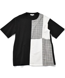 ＜THE SHOP TK／ザ ショップ ティーケー＞異素材ミックスＴシャツ