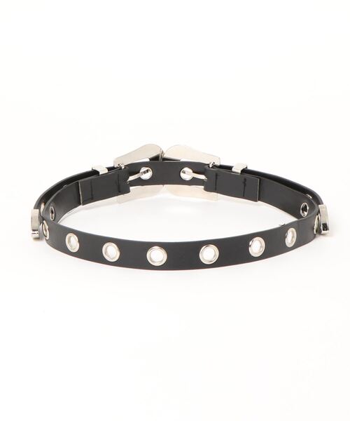 RASVOA（ラスボア）の「ダブルバックルホールベルト（ベルト・レディース・ブラック・FREE）」の2枚目の写真