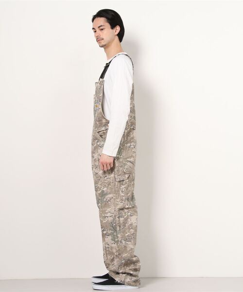 Carhartt カモフラージュオーバーオール Amazon.co.jp: Carhartt メンズ Super Dux™ リラックスフィット 断熱