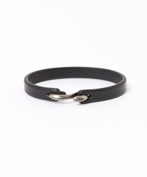 Fun & Daily(ファンアンドデイリー)の「F&D : Cow Leather Hook Bracelet(ブレスレット・メンズ・ブラウン/ブラック/ベージュ・FREE)」の6枚目の写真