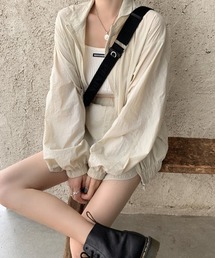 ABITOKYO | バルーンスリーブジャケットパンツ２点セット(ライダースジャケット)