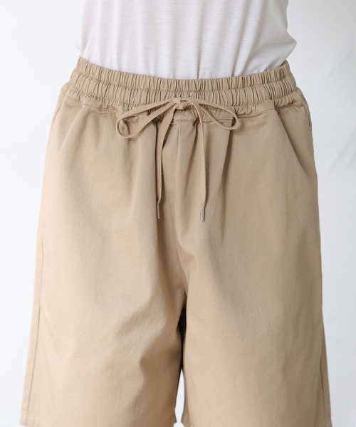 Honeys（ハニーズ）の「イージーハーフパンツ（その他パンツ・レディース・ブラック/カーキ/ダークオレンジ/ベージュ/アイボリー・S/L/M）」の20枚目の写真