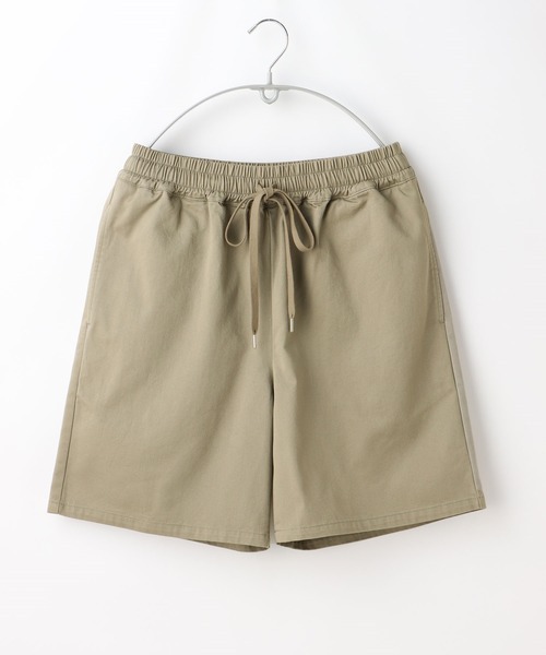 Honeys（ハニーズ）の「イージーハーフパンツ（その他パンツ・レディース・ブラック/カーキ/ダークオレンジ/ベージュ/アイボリー・S/L/M）」の9枚目の写真