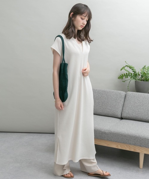 セール Ur Lab キーネックワッフルワンピース ワンピース Urban Research アーバンリサーチ のファッション通販 Zozotown