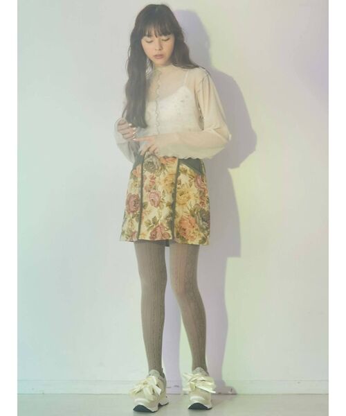 merry jenny（メリージェニー）の「リボンスニーカー（スニーカー・レディース・ブラック/アイボリー/ライトブルー・SMALL/MEDIUM/LARGE）」の6枚目の写真