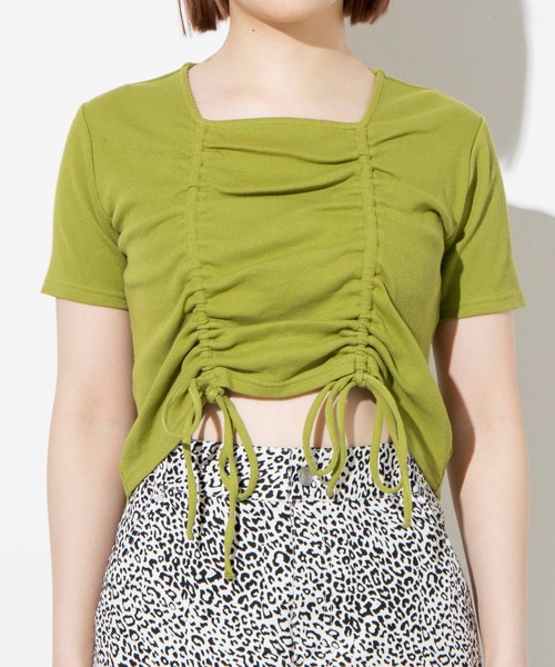 WEGO（ウィゴー）の「WEGO/ダブルシャーリングT（Tシャツ/カットソー・レディース・ブラック/サックスブルー/ライム/ホワイト系その他5/その他1・FREE）」の11枚目の写真