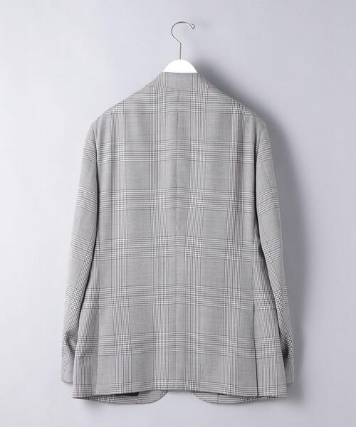 SOVEREIGN（ソブリン）の「＜SOVEREIGN（ソブリン）＞ グレンプレイド コンフォート S3B ブリージー（テーラードジャケット・メンズ・グレー・44/46/50/52/54/42/48）」の4枚目の写真