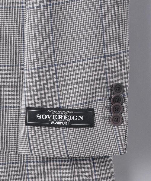SOVEREIGN（ソブリン）の「＜SOVEREIGN（ソブリン）＞ グレンプレイド コンフォート S3B ブリージー（テーラードジャケット・メンズ・グレー・44/46/50/52/54/42/48）」の10枚目の写真