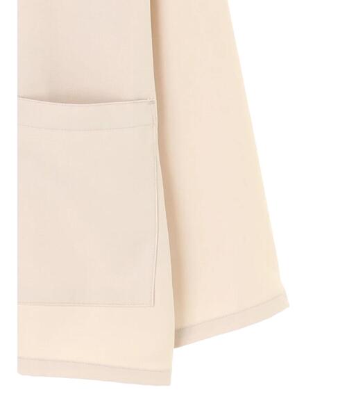 koe（コエ）の「ドライタッチポリトロノーカラージャケット*（ブルゾン・レディース・ライトベージュ/ブラック・L/M）」の20枚目の写真