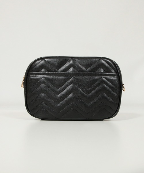 Julia Boutique（ジュリアブティック）の「チェーンショルダーキルティングバッグ/21169（ショルダーバッグ・レディース・ブラック・ONE）」の6枚目の写真