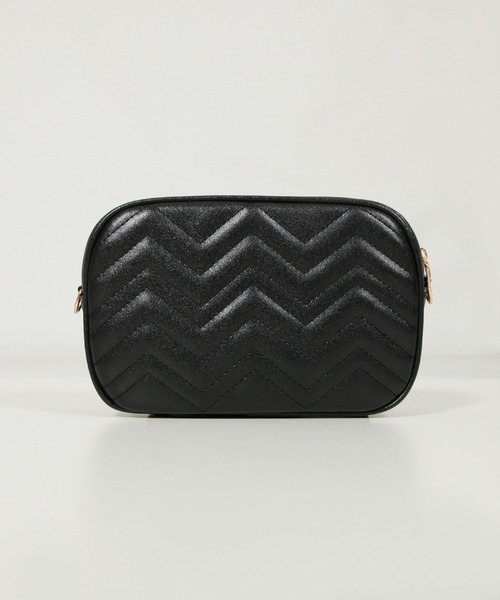 Julia Boutique（ジュリアブティック）の「チェーンショルダーキルティングバッグ/21169（ショルダーバッグ・レディース・ブラック・ONE）」の8枚目の写真