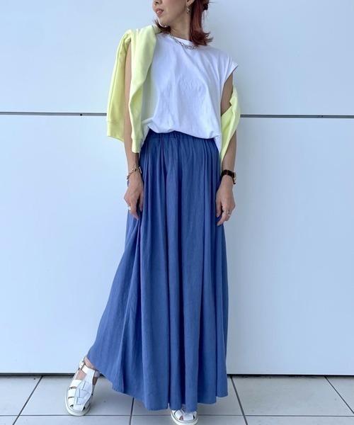 GAP（ギャップ）の「プリーツマキシスカート（スカート・レディース・ブラック/ピンク/ブルー・S/M/L/XL/XXS/XS）」の13枚目の写真