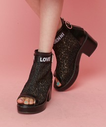 JENNI love | フラワーレースブーツサンダル(サンダル)