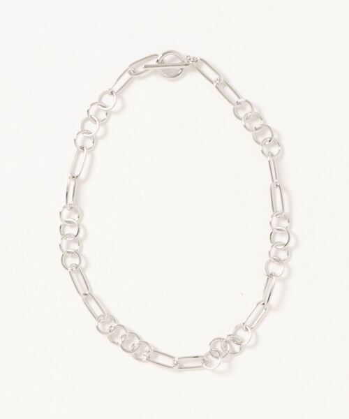 MURUA（ムルーア）の「ミックスチェーンネックレス（ネックレス・レディース・ゴールド/シルバー・FREE）」の2枚目の写真